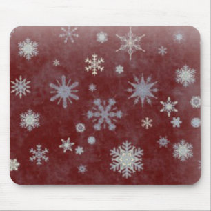 Frosty Snowflake Mousepad