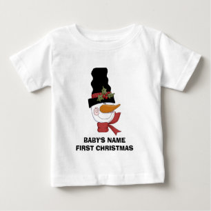 Frosty Snowman First Christmas Tshirt