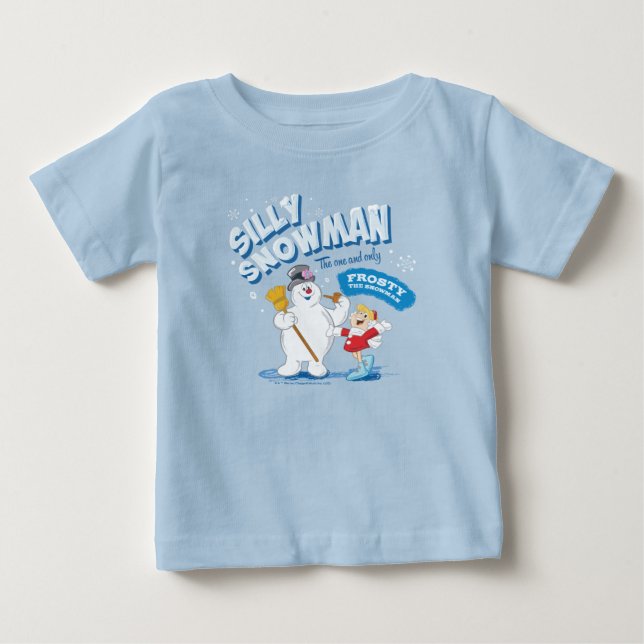 Frosty the Snowman™ | "Alberner Schneemann" Baby T-shirt (Vorderseite)