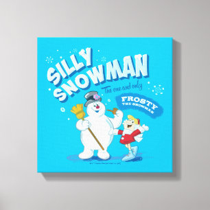 Frosty the Snowman™ "Alberner Schneemann" Leinwanddruck