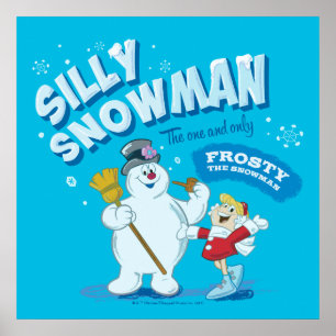 Frosty the Snowman™   "Alberner Schneemann" Poster
