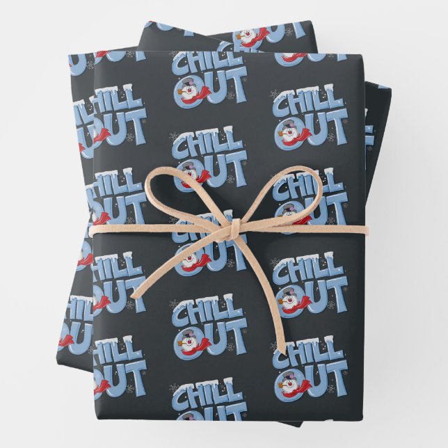 Frosty the Snowman™ | Auskühlen Geschenkpapier Set (Beispiel)