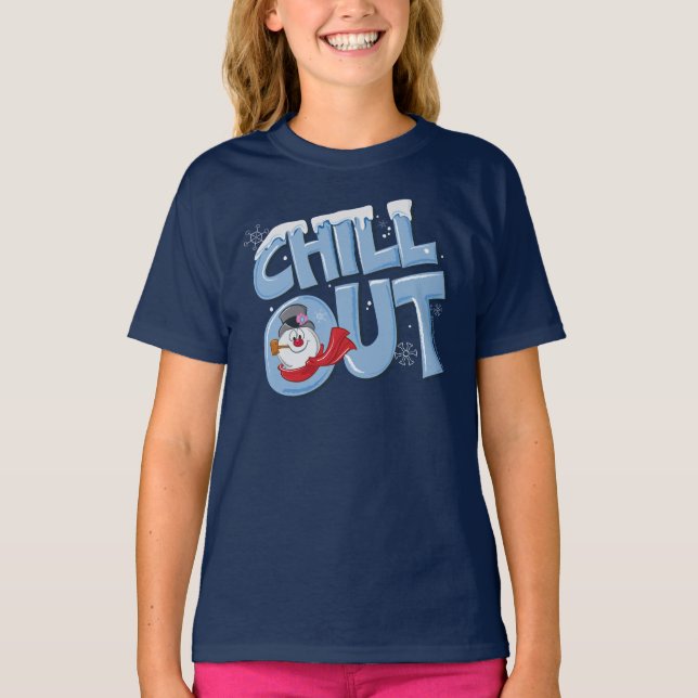 Frosty the Snowman™ | Auskühlen T-Shirt (Vorderseite)