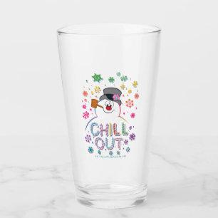 Frosty the Snowman™   "Chill Out" Regenbogenfarben Glas