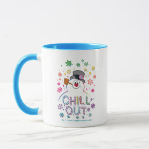 Frosty the Snowman™ "Chill Out" Regenbogenfarben Tasse