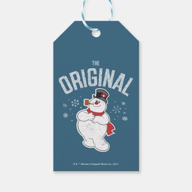 Frosty the Snowman™ | Das Original Geschenkanhänger (Vorderseite)