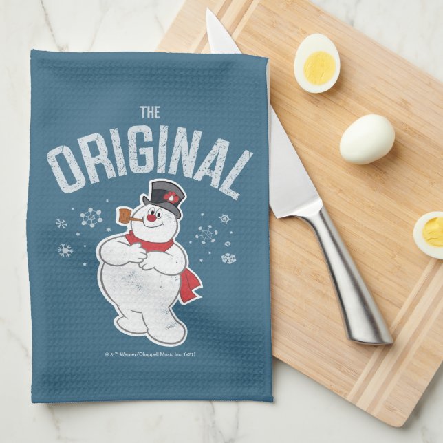 Frosty the Snowman™ | Das Original Geschirrtuch (Viertel Falte)