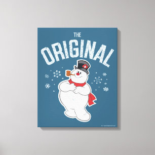 Frosty the Snowman™   Der Originale Leinwanddruck