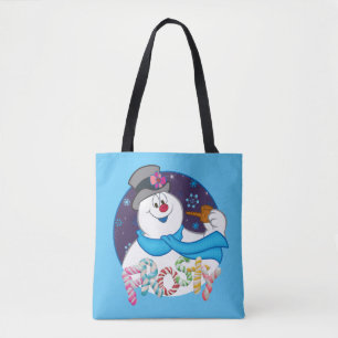 Frosty the Snowman™ Farbige Candy Cane Name Tasche