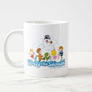 Frosty the Snowman™ Frosty & Children Playing Jumbo-Tasse
