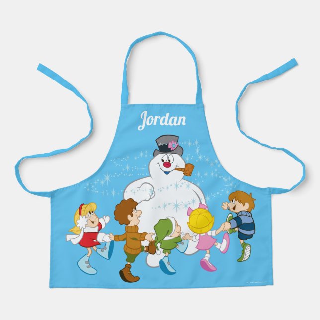 Frosty the Snowman™ | Frosty & Children Playing Schürze (Vorderseite)