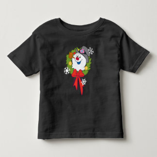 Frosty the Snowman™ | Frosty Holiday Wreath Kleinkind T-shirt