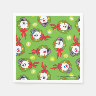 Frosty the Snowman™   Frosty Holiday Wreath Serviette