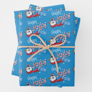 Frosty the Snowman™   Happy Jolly Fun Geschenkpapier Set