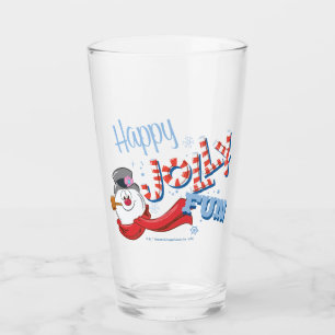 Frosty the Snowman™ Happy Jolly Fun Glas