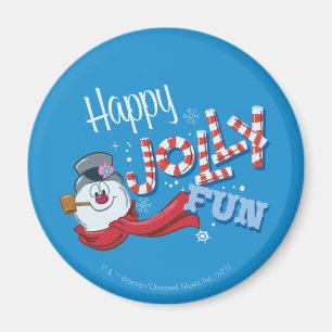 Frosty the Snowman™   Happy Jolly Fun Magnet