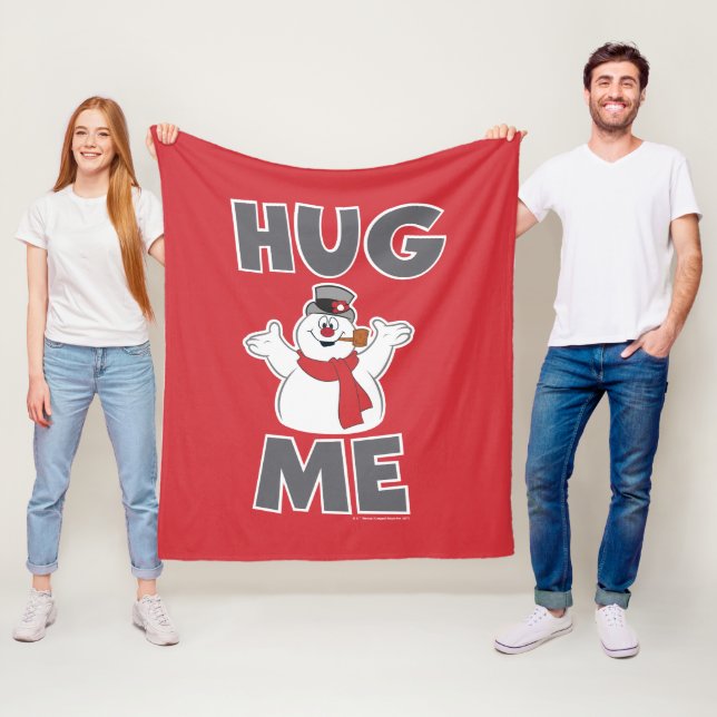 Frosty the Snowman™ | Hug Me Fleecedecke (Beispiel)
