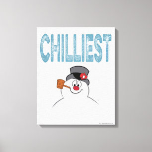 Frosty the Snowman™   Kältester Leinwanddruck