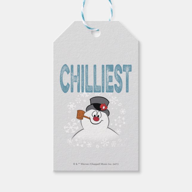 Frosty the Snowman™ | Kinderfrühstück Geschenkanhänger (Vorderseite)