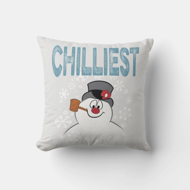 Frosty the Snowman™ | Kinderfrühstück Kissen (Vorderseite)