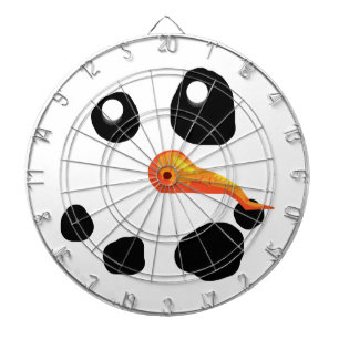 Frosty the Snowman lächelt Dartscheibe