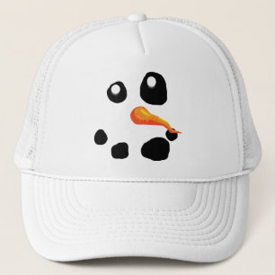 Frosty the Snowman lächelt Truckerkappe