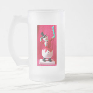 frosty The Snowman Mattglas Bierglas