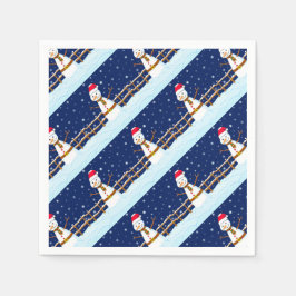 Frosty the Snowman Serviette