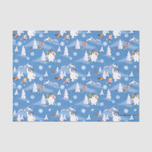 Frosty the Snowman™   Winterspass von Frosty & Kar Seidenpapier