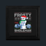 Frosty The Swoleman Ugly Christmas Sweater Funny S Erinnerungskiste<br><div class="desc">Frosty The Swoleman Ugly Christmas Sweater Funny Snowman Gym</div>