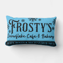 Frosty Throw Kissen