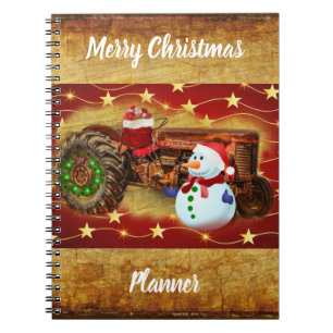 Frosty's Vintage Weihnachten Notizblock