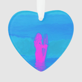 Frothing Neon Ornament