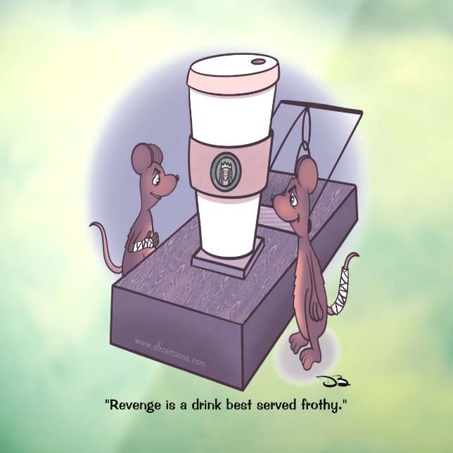 Frothy Window Clying Fensteraufkleber (Blatt 3)