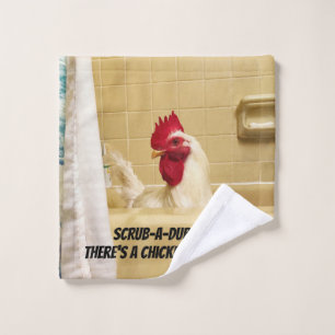 Frotter-un-copie-copie ! Il y a un poulet dans le