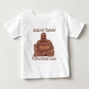 FROTTEZ MON VENTRE POUR le T-shirt de BONNE CHANCE