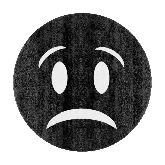 FROWNIE-GESICHT SCHNEIDEBRETT (Vorderseite)