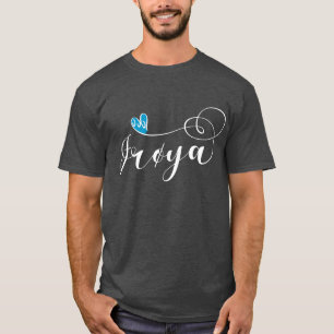 Frøya Flag Heart, Trøndelag, Norwegen T-Shirt