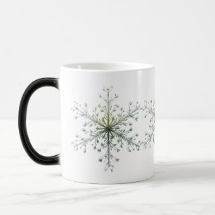Frozen Bloom - Botanische Schneeflocke für Verwandlungstasse