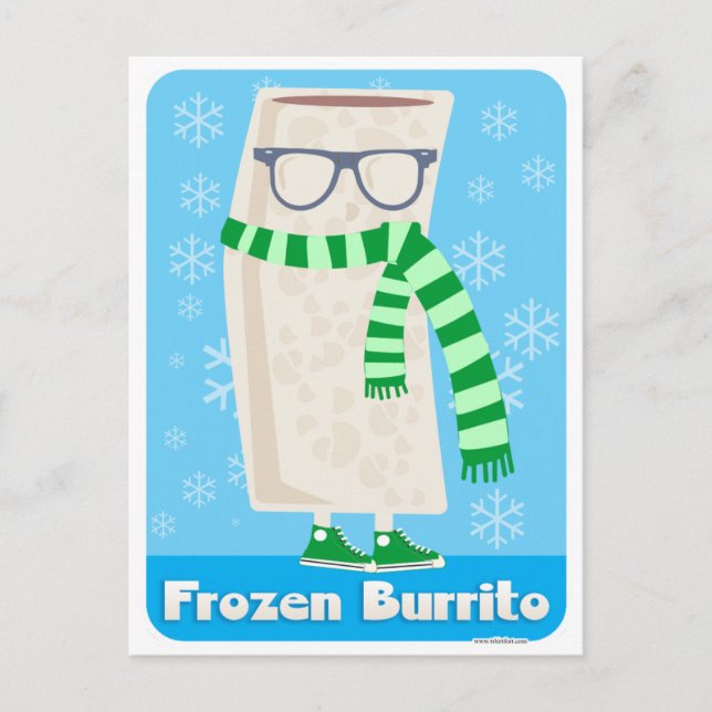 Frozen Burrito Postkarte (Vorderseite)