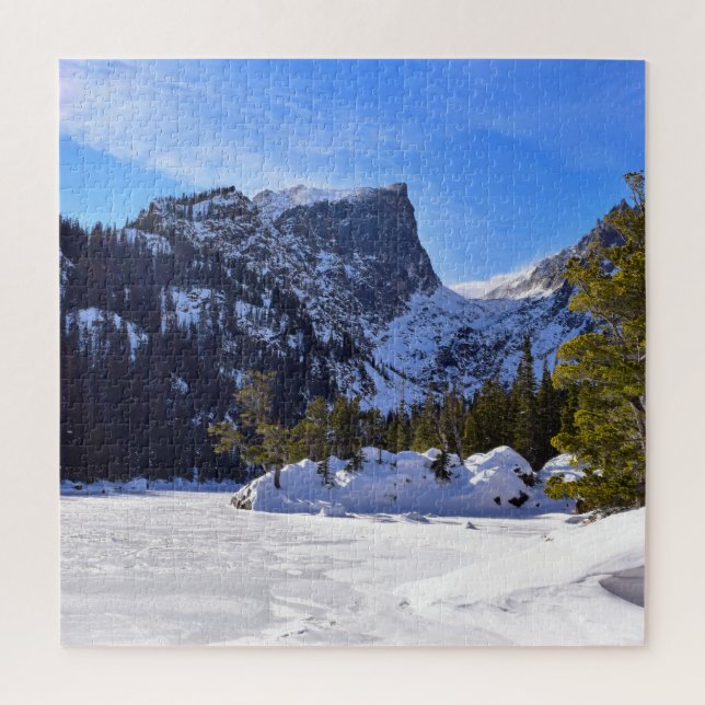 Frozen Dream Lake - RMNP - 20x20 - 676 Stk. (Vertikal)