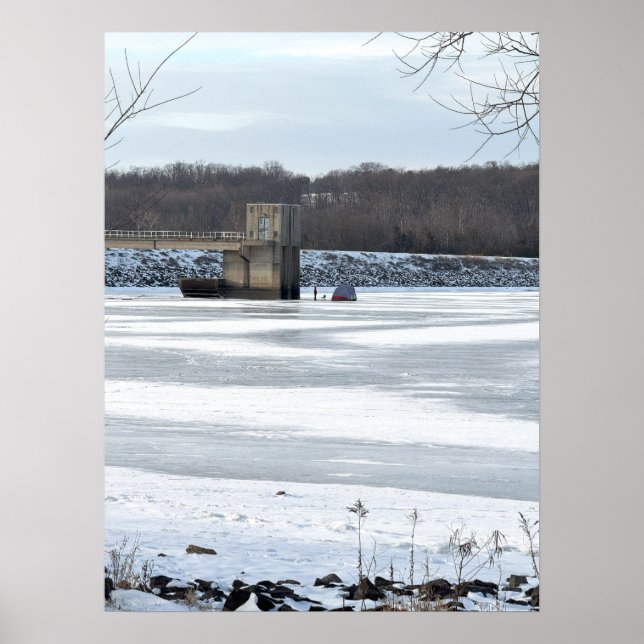 Frozen Lake Galena Poster (Vorne)