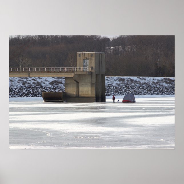 Frozen Lake Galena Poster (Vorne)