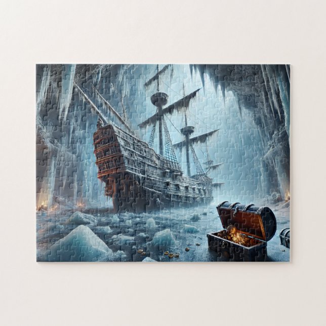 Frozen Pirate Treasure in the Ice Cave Mystery (Horizontal)