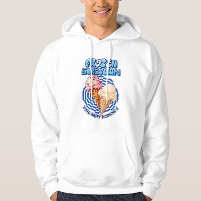 🍦 Frozen Scrotown Hoodie (Vorderseite)