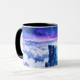Frozen Sky Tasse | Schneebedeckte Bergfantasie Ker