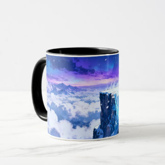 Frozen Sky Tasse | Schneebedeckte Bergfantasie Ker