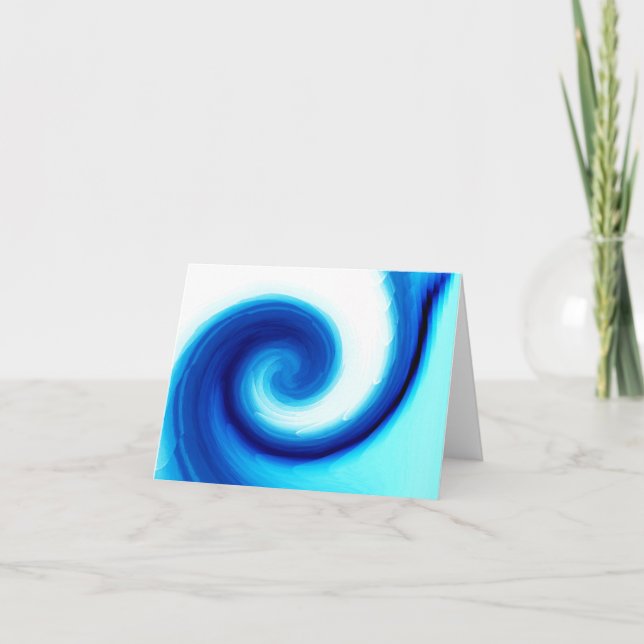 Frozen Swirl....... Karte (Vorderseite)