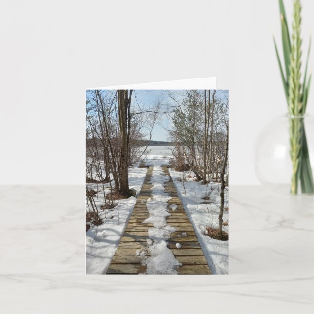 Frozen Türkei-Teigkarte Dankeskarte (Vorderseite)