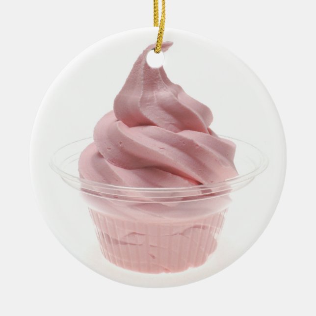 Frozen Yogurt Keramikornament (Vorne)